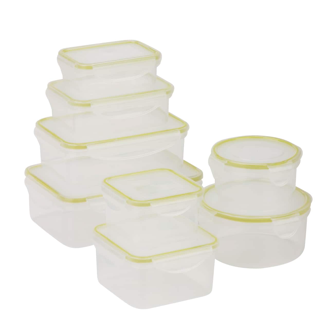 Honey Can Do Locking Food Storage Set, 16 Pieces